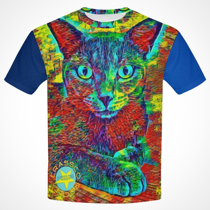 Cat multicolor AllOverPrinted by crassco